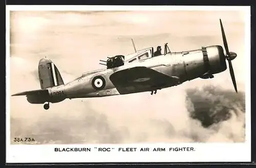 AK Blackburn Roc Fleet Air Arm Fighter