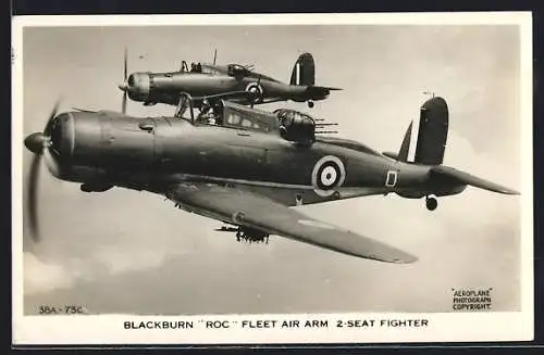 AK Blackburn Roc Fleet Air Arm 2-Seat Fighter