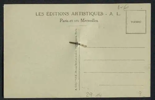 AK Paris, Funiculaire et Basilique du Sacré-Coeur de Montmartre, kleiner Anhänger