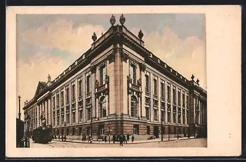 AK Berlin, Neue Bibliothek, Dorotheenstr.