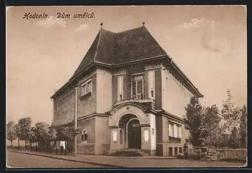AK Göding / Hodonin, Dum umelcu