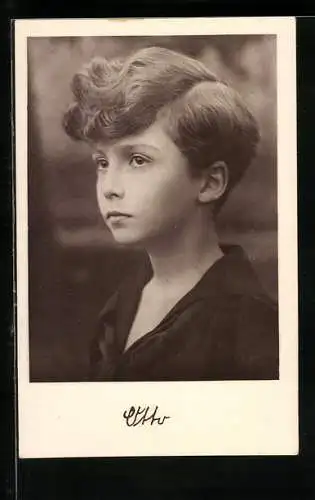 AK Kronprinz Otto als Knabe