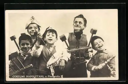 AK Costumi Napolitani, A Piedigrotta