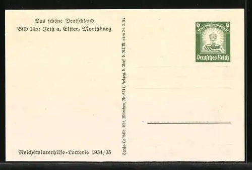 AK Zeitz a. Elster, Moritzburg, Schloss Lindenhof