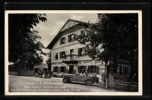 AK Bruck a. d. Glocknerstrasse, Peter Hutters Gasthof zur Linde