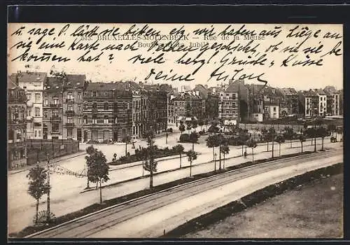 AK Brüssel / Bruxelles_molenbeek, Rue de la Meuse & Boulevard du Jubilé