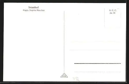AK Istanbul, Hagia Sophia-Moschee