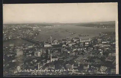 AK Istanbul, Vue panoramique du port et du Bosphore