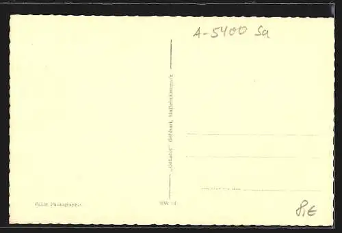 AK Hallein-Griesrechen, Ortspartie im Schnee