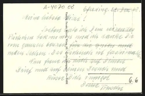 AK Eferding /O.-Oe., Hauptplatz mit Kino