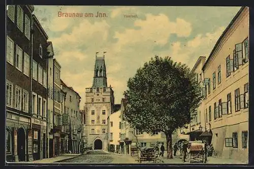 AK Braunau am Inn, Vorstadt