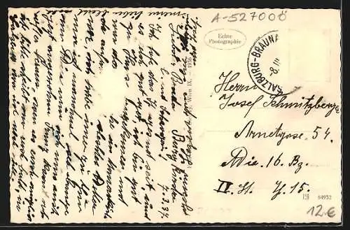 AK Mauerkirchen, Strassenpartie, Gasthof F. Roider