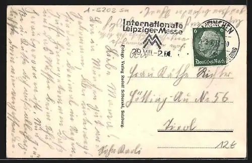 AK Anif, Niederalm mit Untersberg