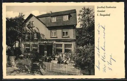 AK Hardert b. Rengsdorf, Gasthof und Hotel-Pension Bierbrauer