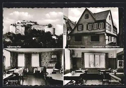 AK Beuren /Kr. Nürtingen, Gasthaus Zum Hohenneuffen