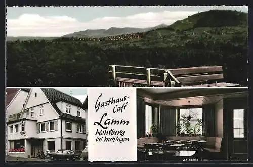 AK Kohlberg / Esslingen, Gasthaus Cafe Lamm