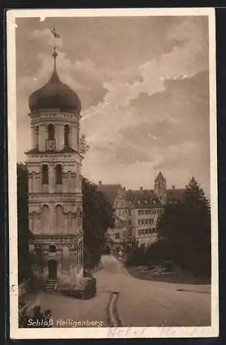 AK Heiligenberg / Schloss, Schloss mit Turm