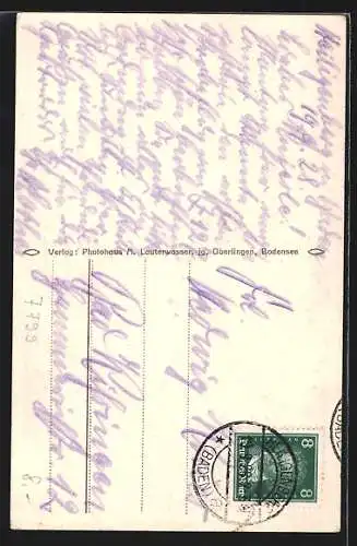 AK Heiligenberg / Schloss, Schloss mit Turm