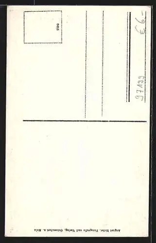 AK Ochsenfurt a. Main, Bronzetaufbecken in der Stadtpfarrkirche