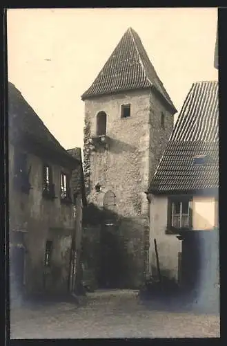 AK Ochsenfurt / Main, Blick auf Turm