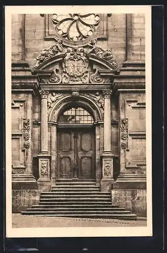AK Würzburg, Universitätskirche, Portal