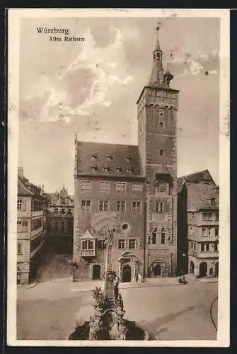 AK Würzburg, Altes Rathaus