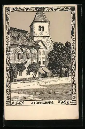AK Strengberg, Ortsansicht