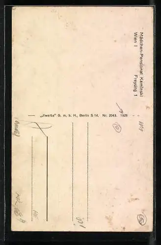 AK Wien, Mädchen-Pensionat Kaminski, Freyung 1