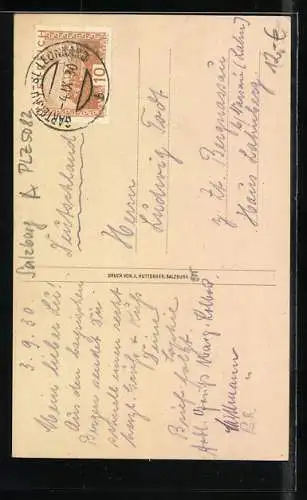 AK Grödig, Gasthof zum Drachenloch