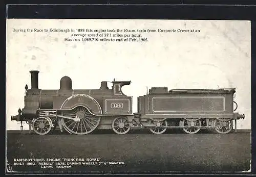 AK Ramsbottoms Engine Princess Royal