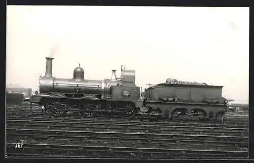 AK Dampflokomotive No. 55, englische Eisenbahn