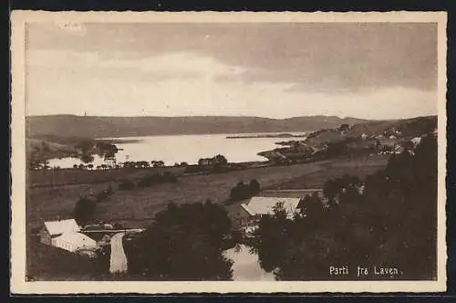 AK Laven, Ortsansicht mit See