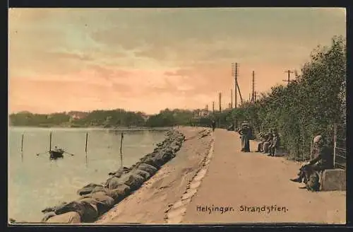 AK Helsingor, Strandstien