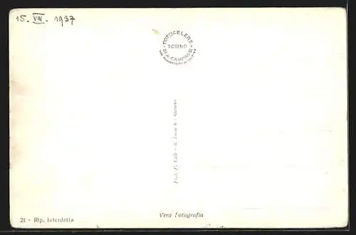 AK Genova, Piazza Acquaverde, Strassenbahn