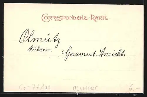 AK Olmütz, Totalansicht