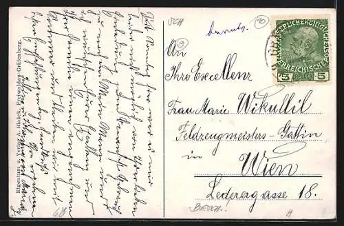 AK Bad Gräfenberg, Priessnitz-Sanatorium