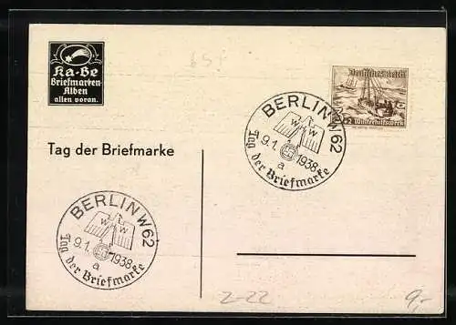 AK Aschersleben, Briefmarkenausstellung 1939, Paul Koch GmbH, Herstellung und Verlag von der KA-BE Briefmarken-Alben