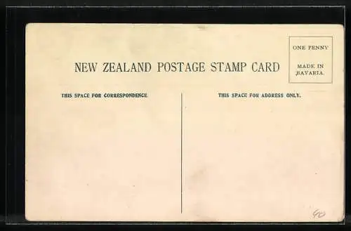 AK Neuseeland, Briefmarken und Siegel