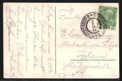 AK Nemecky Brod, Ortspartie