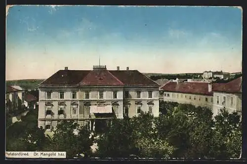 AK Balatonfüred, Dr. Mangold ház