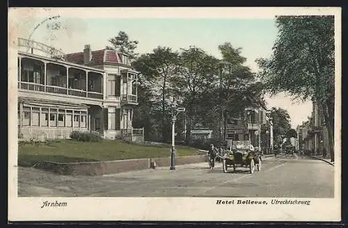 AK Arnhem, Hotel Bellevue, Utrechtscheweg