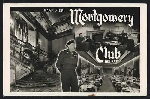 AK Brüssel / Bruxelles, Montgomery Club