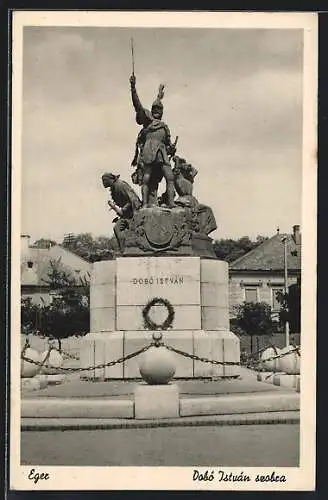 AK Eger, Dobo Istuan szobra