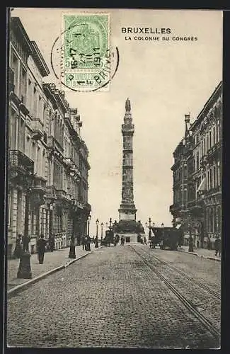 AK Brüssel / Bruxelles, La Colonne du Congrès
