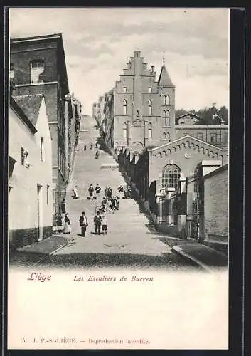 AK Liège, Les Escaliers de Bueren
