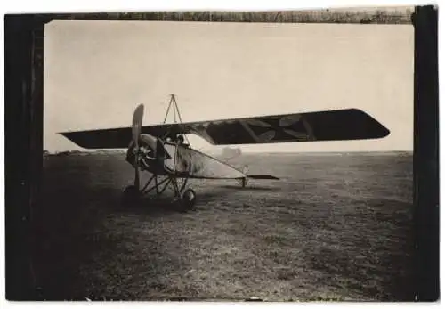 Fotografie 1.WK, Flugzeug Fokker, Jasta Hochdecker der Deutschen Luftstreitkräfte