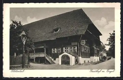 AK Glottertal, Gasthaus zum Engel