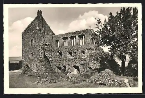 AK Münzenberg / Hessen, Ruine Falkensteiner Palas