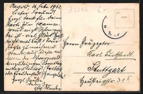 AK Nagold, Teilansicht mit Flusspartie