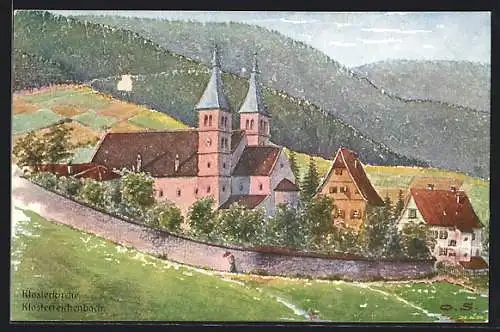 Künstler-AK Klosterreichenbach, Klosterkirche